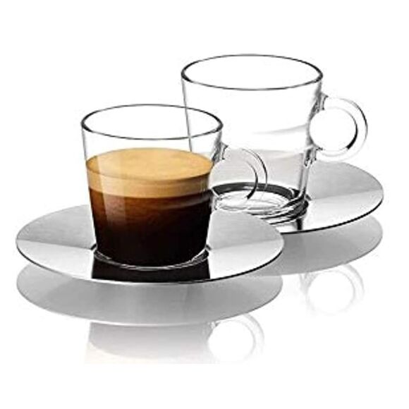 Nespresso Dining Nespresso Set Glass Collection Espresso Cups